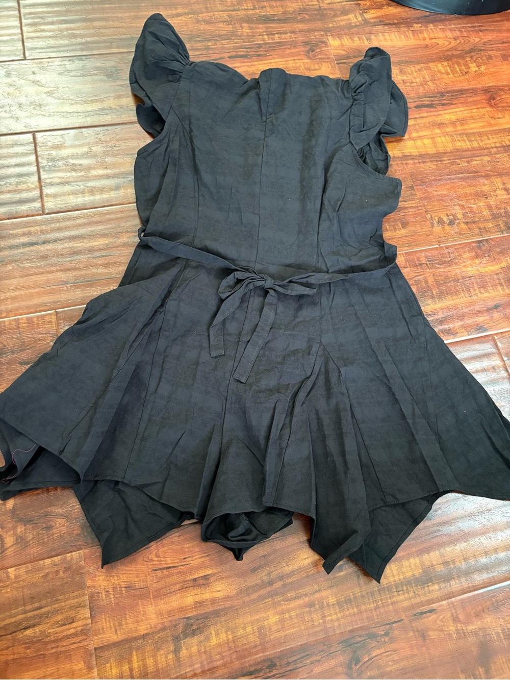 NWT Disturbia Elindra Ruffle Neck Button Up Playsuit / Dress - size 10 - Picture 7 of 10